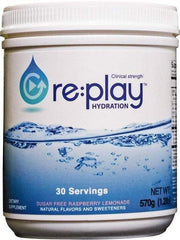 Hydration Health - 19.2 oz Container Sugar Free Raspberry Lemonade Activity Drink - Powdered, Yields 540 oz - Industrial Tool & Supply