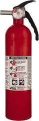 Kidde - 2.9 Lb, 10-B:C Rated, Dry Chemical Fire Extinguisher - 3-1/4" Diam x 13-3/4" High, 100 psi, 12' Discharge in 12 sec, Seamless Aluminum Cylinder - Industrial Tool & Supply