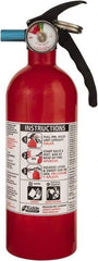 Kidde - 2 Lb, 5-B:C Rated, Dry Chemical Fire Extinguisher - 3-1/4" Diam x 10.95" High, 100 psi, 12' Discharge in 12 sec, Seamless Aluminum Cylinder - Industrial Tool & Supply