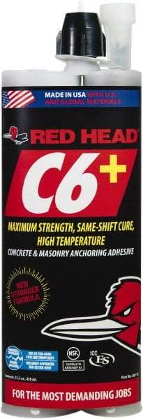 Red Head - Anchoring Adhesives Adhesive Material: Epoxy Volume (fl. oz.): 15.00 - Industrial Tool & Supply
