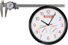 SPI - 0" to 6" Range, 0.001" Graduation, 0.1" per Revolution, Dial Caliper - White Face - Industrial Tool & Supply