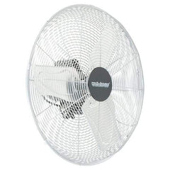 PRO-SOURCE - 24" Blade, 1/4 hp, 5,200, 6,000 & 7,700 CFM, Industrial Circulation Fan - Back-Mounted, 120 VAC Volts, 1.60-1.90 Amps, 3 Speed - Industrial Tool & Supply