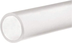 Value Collection - 3/16" ID x 5/16" OD, 1/16" Wall Thickness, 10' Long, Silicone Tube - Clear, 40 Max psi, 70A Hardness, -120 to 480°F - Industrial Tool & Supply