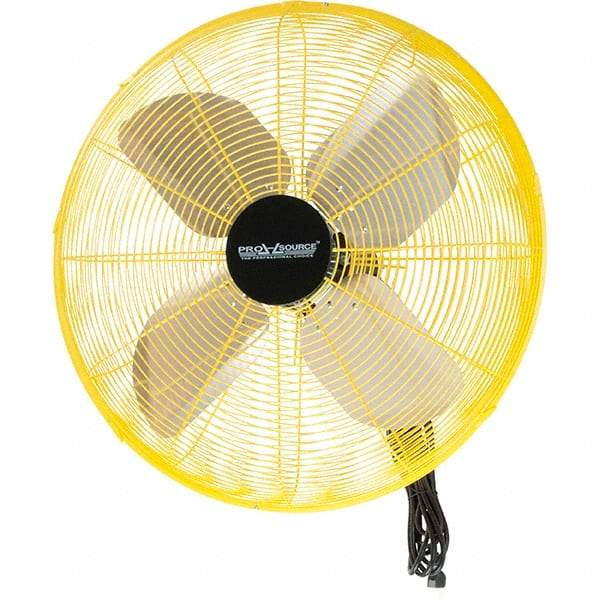 PRO-SOURCE - 24" Blade, 1/2 hp, 6,500 & 8,600 CFM, Industrial Circulation Fan - Fan Head Only, 120 Volts, 3.5 Amps, 2 Speed - Industrial Tool & Supply