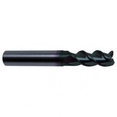 5/16" Dia. - 3" OAL - 45° Helix Super-A Carbide End Mill - 3 FL - Industrial Tool & Supply