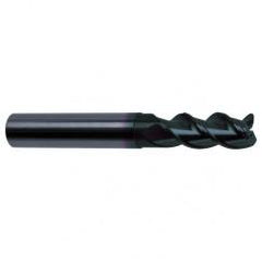 5/8" Dia. - 5" OAL - 45° Helix Super-A Carbide End Mill - 3 FL - Industrial Tool & Supply