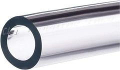 Value Collection - 1/8" ID x 3/16" OD, 1/32" Wall Thickness, 10' Long, PVC Tube - Clear, 20 Max psi, 55A Hardness, -50 to 150°F - Industrial Tool & Supply