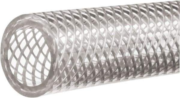 Value Collection - 1/2" ID x 21/32" OD, 5/64" Wall Thickness, 25' Long, Polyurethane Tube - Clear, 300 Max psi, 90A Hardness, -80 to 160°F - Industrial Tool & Supply