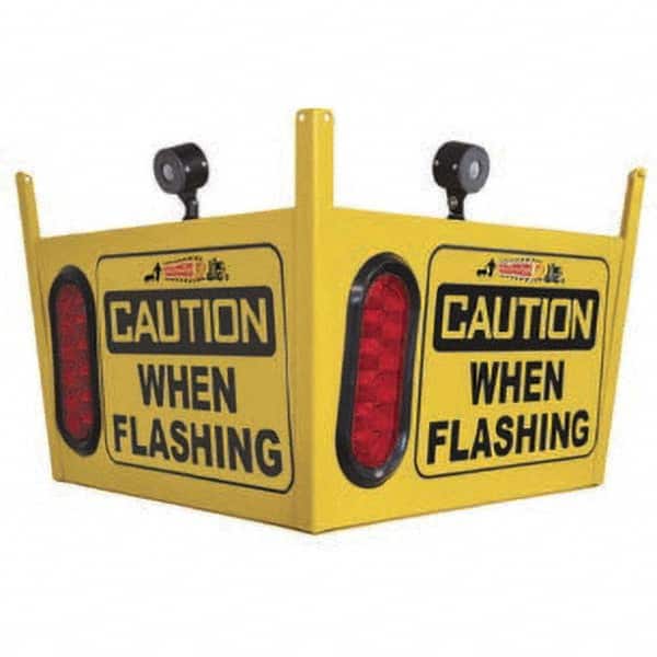TAPCO - Auxiliary Lights Type: Forklift Warning Light Voltage: 110 VAC to 24VDC - Industrial Tool & Supply