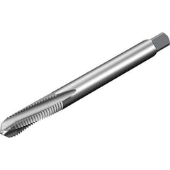 Sandvik Coromant - 3 Flute 6HX Spiral Flute Tap - Powdered Metal High Speed Steel, Uncoated - Exact Industrial Supply