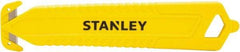 Stanley - Utility Knives, Snap Blades & Box Cutters Type: Safety Cutter Blade Type: Recessed/Concealed Fixed Blade - Industrial Tool & Supply