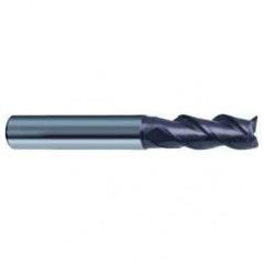 3.5mm Dia. - 57mm OAL - 3 FL Variable Helix Firex Carbide End Mill - Industrial Tool & Supply