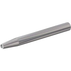 Kennametal - DL16 Straight Shank 3/4" Hole End Mill Holder/Adapter - 0.6053" Nose Diam, 7-1/2" Projection, Through Coolant - Exact Industrial Supply