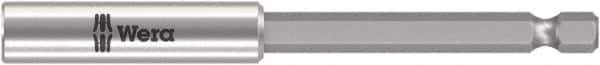 Wera - 1/4" Hex Bit Holder - 1/4" Drive, 100mm OAL - Industrial Tool & Supply