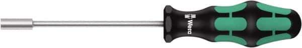 Wera - 5.5mm Solid Shaft Nutdriver - Cushion Grip Handle, 223mm OAL - Industrial Tool & Supply