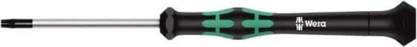 Wera - 9 Torx Driver - 60mm Blade Length, 157mm OAL, Ergonomic Handle - Industrial Tool & Supply