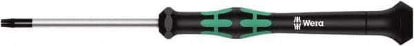 Wera - 8 Torx Driver - 60mm Blade Length, 157mm OAL, Ergonomic Handle - Industrial Tool & Supply