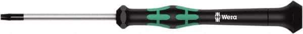 Wera - 6 Torx Driver - 40mm Blade Length, 137mm OAL, Ergonomic Handle - Industrial Tool & Supply