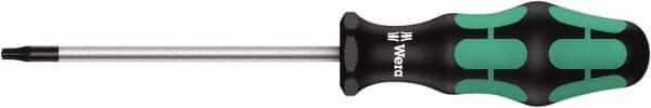 Wera - 7 Tamper Resistant Torx Driver - 60mm Blade Length, 130mm OAL, Ergonomic Handle - Industrial Tool & Supply