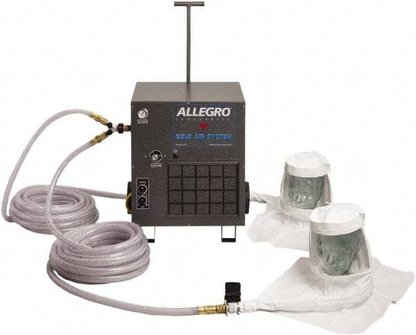 Allegro - Adjustable SAR System - Hood Headgear, Peel Off Window, Use for Industrial - Industrial Tool & Supply