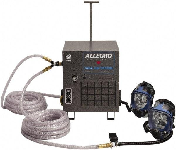 Allegro - Adjustable 5-Point Suspension SAR System - Full Facepiece Headgear, Replacement Lens, Use for Industrial - Industrial Tool & Supply