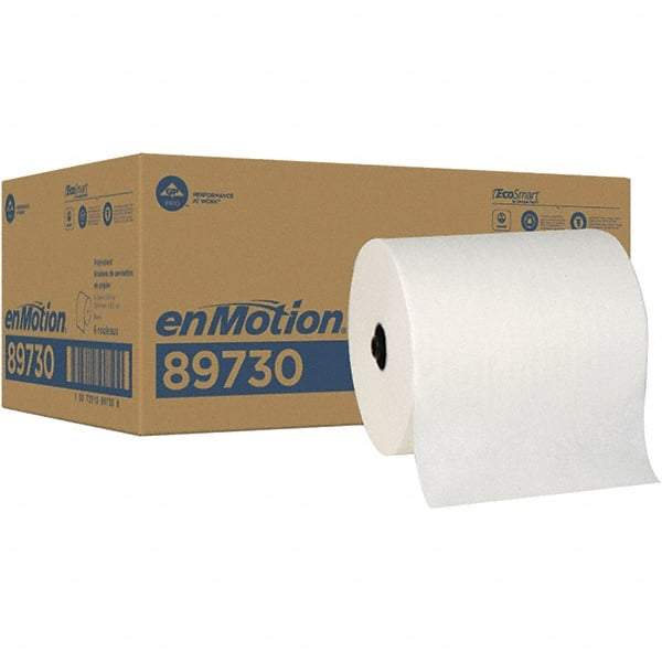 Georgia Pacific - Hard Roll of 1 Ply White Paper Towels - 8-3/16" Wide, 550' Roll Length - Industrial Tool & Supply