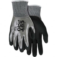 MCR Safety - Size XS, ANSI Cut Lvl A5, Puncture Lvl 4, Abrasion Lvl 4, Foam Nitrile Coated Cut & Puncture Resistant Gloves - Industrial Tool & Supply