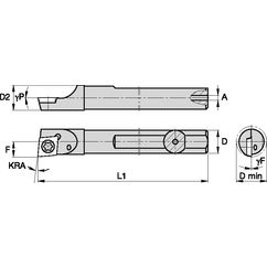 QSMI62565R STEEL SHANK GROOVING - Industrial Tool & Supply