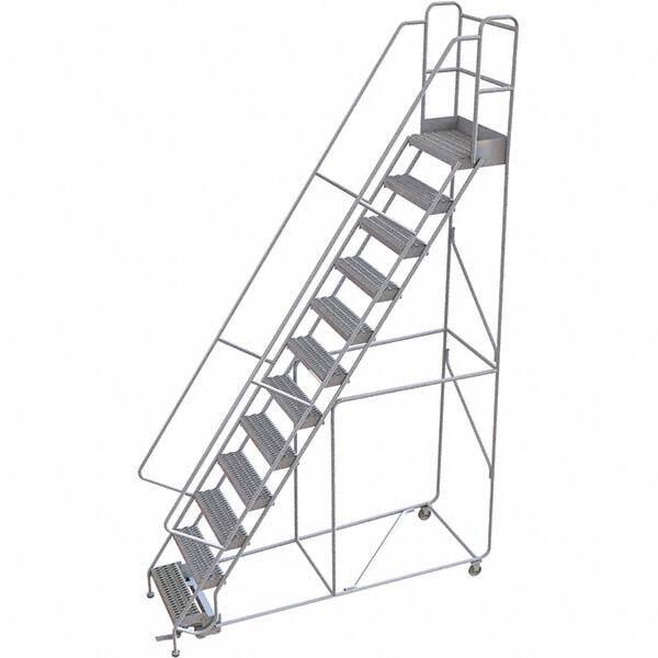 TRI-ARC - Rolling & Wall Mounted Ladders & Platforms Type: Rolling Warehouse Ladder Style: Rolling Safety Ladder - Industrial Tool & Supply