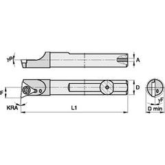 FCBI18745L CARBIDE SHANKBORING BAR - Industrial Tool & Supply