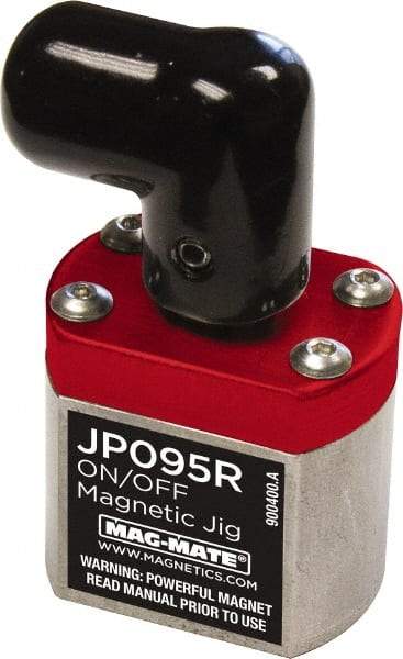 Mag-Mate - 95 Lb Load Capacity, Magnetic Clamp - 2.18" High x 1.18" Long x 0.85" Wide, 2 Poles - Industrial Tool & Supply