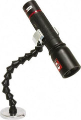 Mag-Mate - Zinc Plated Flexible Flashlight Holder - Compatible with Maglite Batteries - Industrial Tool & Supply