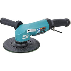 Dynabrade - 7" Max Disc, 8,500 RPM, Pneumatic Handheld Disc Sander - 115 CFM, 1/2 NPT Inlet, 2.8 hp, 90 psi - Industrial Tool & Supply