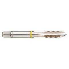 M16x2.0 6H 3-Flute Cobalt Yellow Ring Spiral Point Plug Tap-Bright - Industrial Tool & Supply