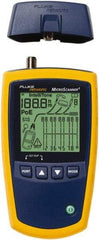 Fluke Networks - Universal Cable Tester - LCD Screen, RJ45 Connectors - Industrial Tool & Supply