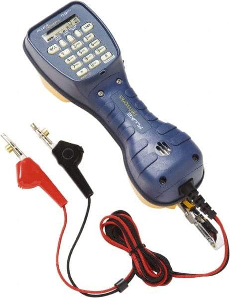 Fluke Networks - Universal Cable Tester - LCD Screen, Clips Connectors - Industrial Tool & Supply
