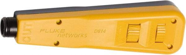 Fluke Networks - 2 Piece, Punchdown Termination Tool - Comes in Clam Shell - Industrial Tool & Supply