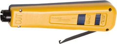 Fluke Networks - 3 Piece, Punchdown Termination Tool - Comes in Clam Shell - Industrial Tool & Supply