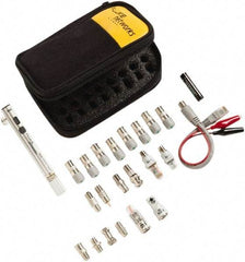 Fluke Networks - 24 Piece, Data & Video Kit - Comes in Clam Shell - Industrial Tool & Supply