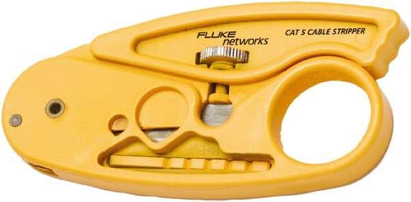 Fluke Networks - 1 Piece, Cable Stripper - Comes in Clam Shell - Industrial Tool & Supply