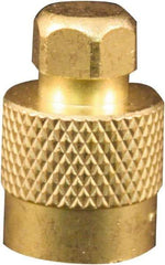 Milton - Screwdriver Type Valve Cap - For Large Bore Tire Valves - Industrial Tool & Supply