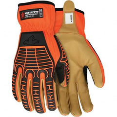 MCR Safety - Size 2XL ANSI Cut Lvl A5, Abrasion Lvl 4, Goatskin Cut Resistant Gloves - Industrial Tool & Supply