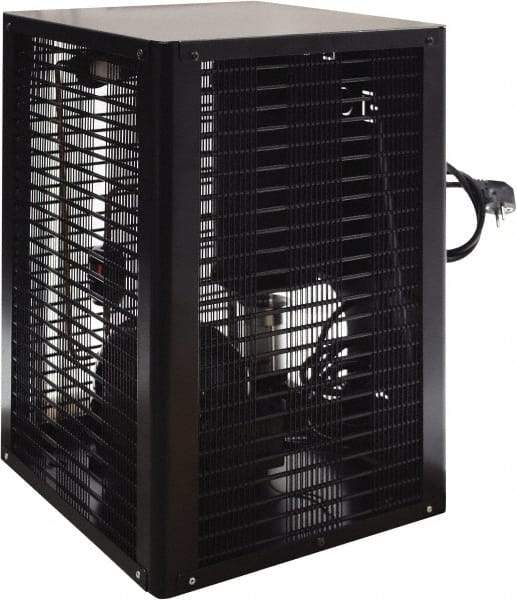 Alpha-Pure - 10 hp, 1/2" Pipe, 30 CFM Refrigerated Compressed Air Dryer - FNPT End Connections, 230 Max psi, 6.22 Amp, 0.66 kw, 115 Volt, 17-1/2" Long x 17-1/2" Wide x 22" High, Closed Auto Drain - Industrial Tool & Supply