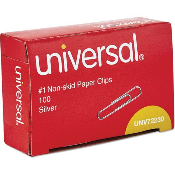 UNIVERSAL - Binder Clips Binder Type: Paper Fastener Color: Silver - Industrial Tool & Supply