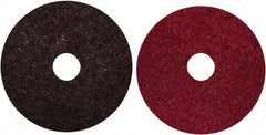 Norton - 4-1/2" Diam, Aluminum Oxide Hook & Loop Disc - Medium Grade, Nonwoven, Nylon Backing, - Industrial Tool & Supply