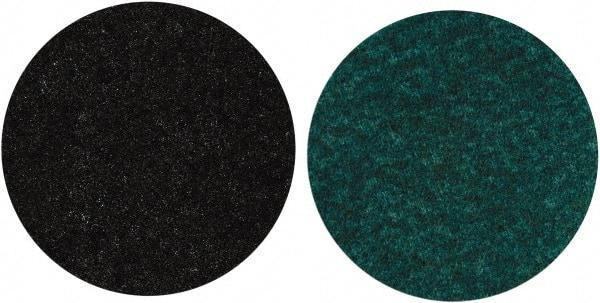 Norton - 4-1/2" Diam, Aluminum Oxide Hook & Loop Disc - Coarse Grade, Nonwoven, Nylon Backing, - Industrial Tool & Supply