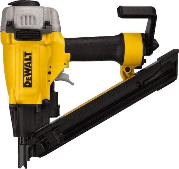 DeWALT - 1-1/2" Nail Length, 0.113 to 0.148" Nail Diam, Metal Connector Air Nailer - 70 to 120 psi - Industrial Tool & Supply