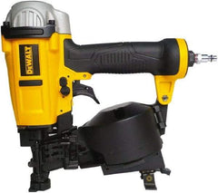 DeWALT - 3/4 to 1-3/4" Nail Length, 0.12" Nail Diam, Roofing Air Nailer - 70 to 120 psi - Industrial Tool & Supply