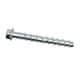 Powers Fasteners - 3/8" Diam, 3/8" Drill, 2-1/2" OAL, 2-1/2" Min Embedment Machine Screw Anchor Concrete Anchor - 1018 Case Hardened Steel, Zinc-Plated Finish, Hex Head, Hex Drive - Industrial Tool & Supply