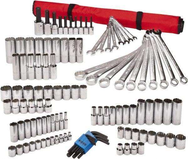 Proto - 111 Piece 3/8" Drive Master Tool Set - Comes in Top Chest - Industrial Tool & Supply